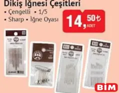 DİKİŞ İĞNESİ ÇEŞİTLERİ